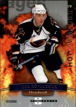 2007-08 Fleer Hot Prospects #117 Ilya Kovalchuk Front