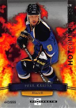 2007-08 Fleer Hot Prospects #143 Paul Kariya Front