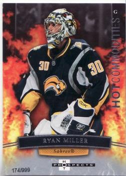 2007-08 Fleer Hot Prospects #150 Ryan Miller Front