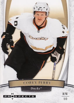 2007-08 Fleer Hot Prospects #16 Corey Perry Front