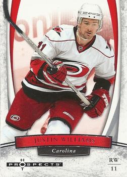2007-08 Fleer Hot Prospects #46 Justin Williams Front