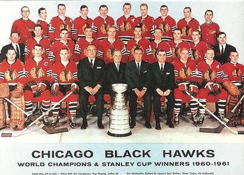 1992-93 High Liner Stanley Cup #20 Chicago Blackhawks Front