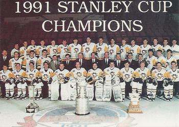 1992-93 High Liner Stanley Cup #27 Pittsburgh Penguins Front