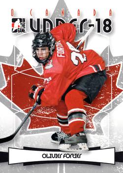 2007-08 In The Game O Canada #15 Olivier Fortier Front