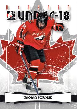 2007-08 In The Game O Canada #20 Zach Boychuk Front