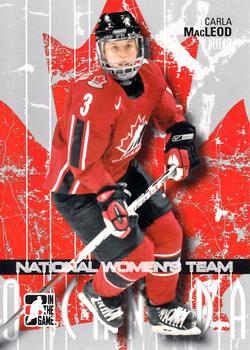 2007-08 In The Game O Canada #22 Carla MacLeod Front