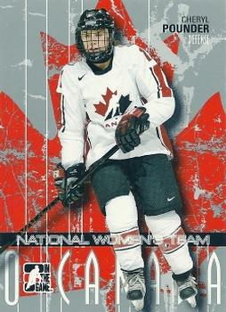 2007-08 In The Game O Canada #25 Cheryl Pounder Front