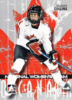 2007-08 In The Game O Canada #28 Delaney Collins Front