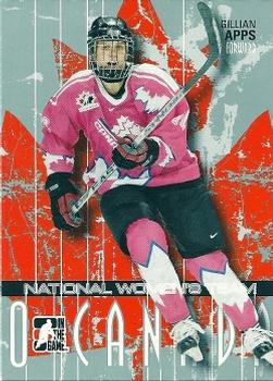 2007-08 In The Game O Canada #29 Gillian Apps Front