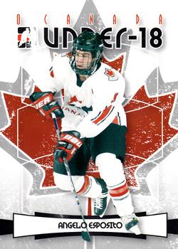 2007-08 In The Game O Canada #2 Angelo Esposito Front
