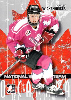 2007-08 In The Game O Canada #32 Hayley Wickenheiser Front