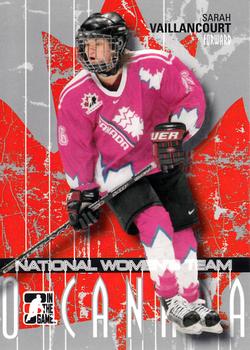 2007-08 In The Game O Canada #39 Sarah Vaillancourt Front