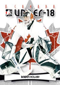 2007-08 In The Game O Canada #3 Braden Holtby Front