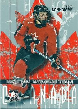 2007-08 In The Game O Canada #40 Tessa Bonhomme Front