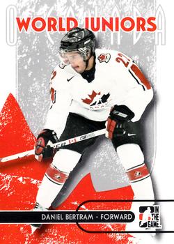 2007-08 In The Game O Canada #43 Daniel Bertram Front