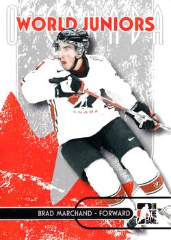 2007-08 In The Game O Canada #54 Brad Marchand Front