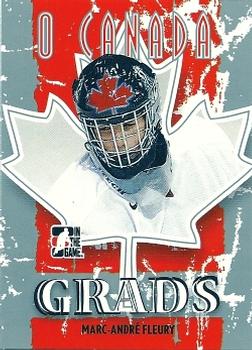 2007-08 In The Game O Canada #65 Marc-Andre Fleury Front