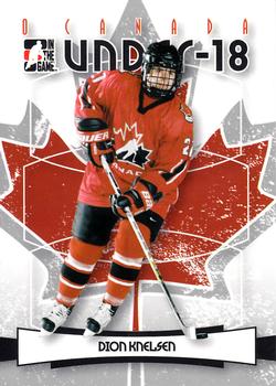2007-08 In The Game O Canada #6 Dion Knelsen Front
