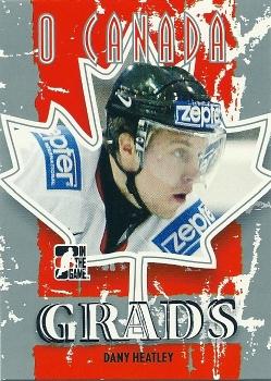 2007-08 In The Game O Canada #77 Dany Heatley Front
