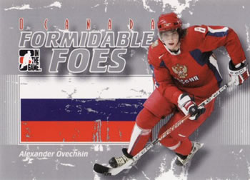 2007-08 In The Game O Canada #97 Alexander Ovechkin Front