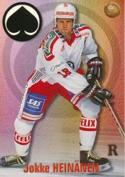 1998-99 Cardset Finland #262 Jokke Heinänen Front