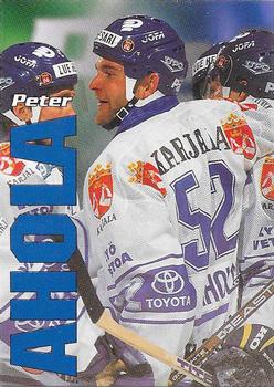 1998-99 Cardset Finland - Finnish National Team #4 Peter Ahola Front