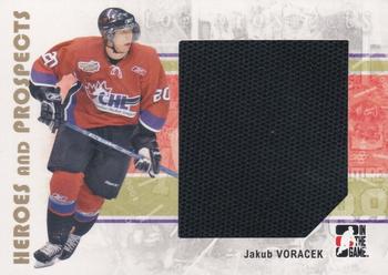 2007-08 In The Game Heroes and Prospects #107 Jakub Voracek Front