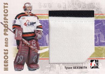 2007-08 In The Game Heroes and Prospects #128 Tyson Sexsmith Front
