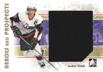 2007-08 In The Game Heroes and Prospects #140 Jordan Staal Front