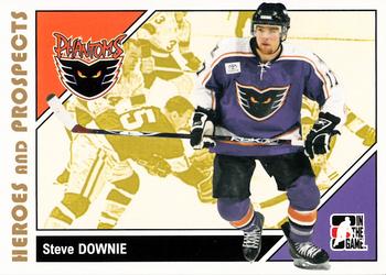 2007-08 In The Game Heroes and Prospects #160 Steve Downie Front