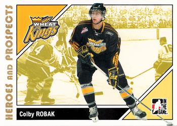 2007-08 In The Game Heroes and Prospects #172 Colby Robak Front