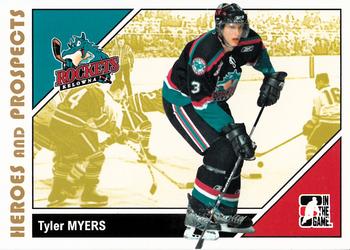 2007-08 In The Game Heroes and Prospects #178 Tyler Myers Front