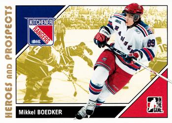 2007-08 In The Game Heroes and Prospects #183 Mikkel Boedker Front