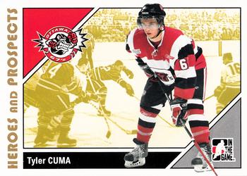2007-08 In The Game Heroes and Prospects #189 Tyler Cuma Front