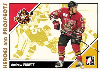 2007-08 In The Game Heroes and Prospects #22 Andrew Ebbett Front