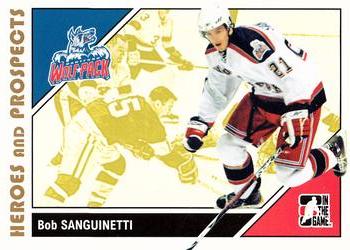 2007-08 In The Game Heroes and Prospects #29 Bobby Sanguinetti Front