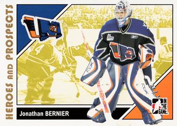 2007-08 In The Game Heroes and Prospects #51 Jonathan Bernier Front