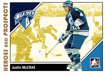 2007-08 In The Game Heroes and Prospects #67 Justin McCrae Front