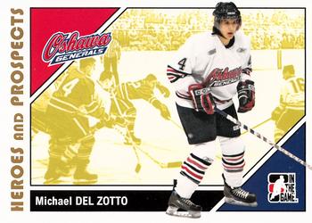 2007-08 In The Game Heroes and Prospects #88 Michael Del Zotto Front