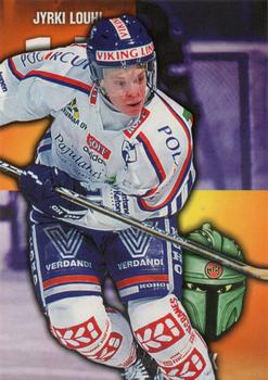 1999-00 Cardset Finland #37 Jyrki Louhi Front