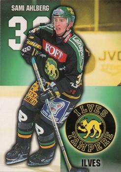 1999-00 Cardset Finland #54 Sami Ahlberg Front