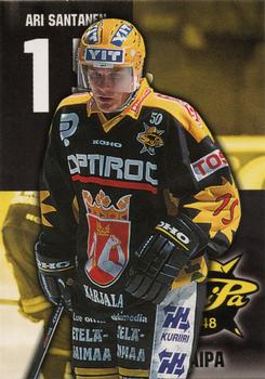1999-00 Cardset Finland #113 Ari Santanen Front