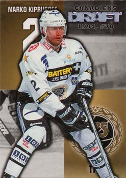 1999-00 Cardset Finland #133 Marko Kiprusoff Front