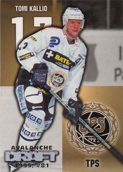 1999-00 Cardset Finland #139 Tomi Kallio Front