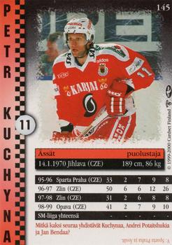 1999-00 Cardset Finland #145 Petr Kuchyna Back