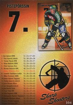 1999-00 Cardset Finland #164 Raimo Helminen Back