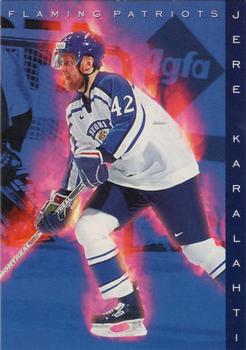 1999-00 Cardset Finland #182 Jere Karalahti Front