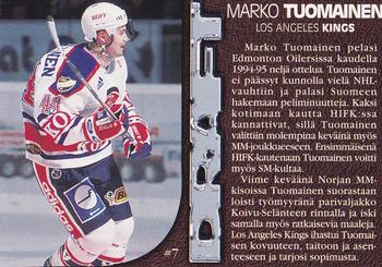 1999-00 Cardset Finland - Par Avion #7 Marko Tuomainen Back