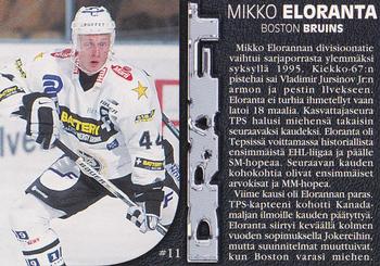 1999-00 Cardset Finland - Par Avion #11 Mikko Eloranta Back