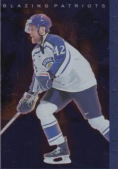 1999-00 Cardset Finland - Blazing Patriots #2 Jere Karalahti Front